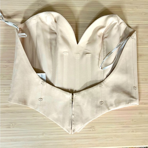 Pronovias Strapless Bodice Top - New Without Tags - Picture 2 of 5